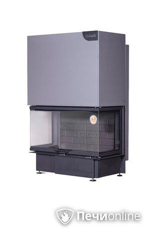 Каминная топка Бавария (Экокамин) Дельта 1000КB черный шамот в Нефтеюганске